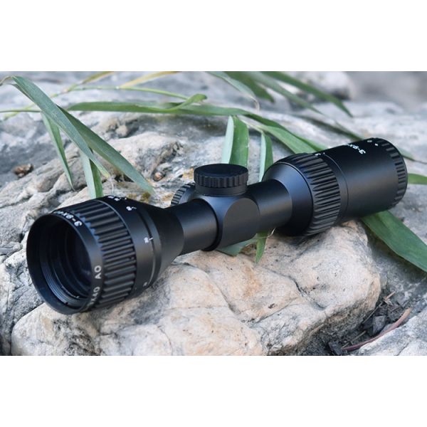 Optic Type AR 3-9x40 AO Tactical Sight Hunting Scope with 230mm Length Eye Pupil