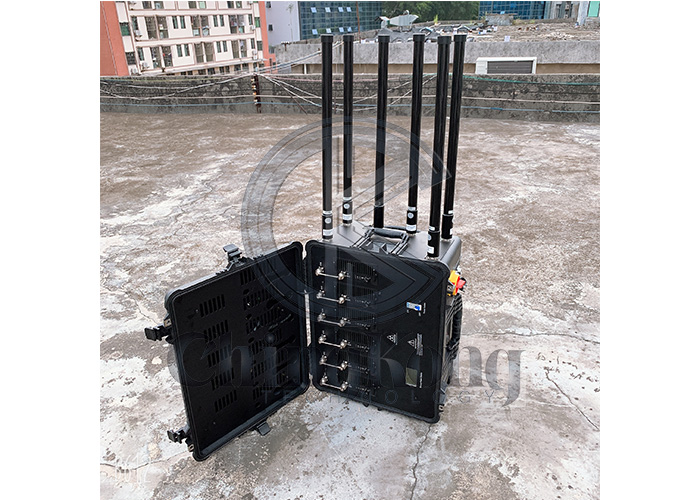 6 диапазонов 300W преграждая Jammer сигнала 5G наивысшей мощности до 300m портативный