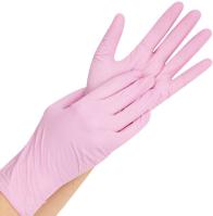 Luvas médicas descartáveis 7 Mil Plastic Powder Free do nitrilo