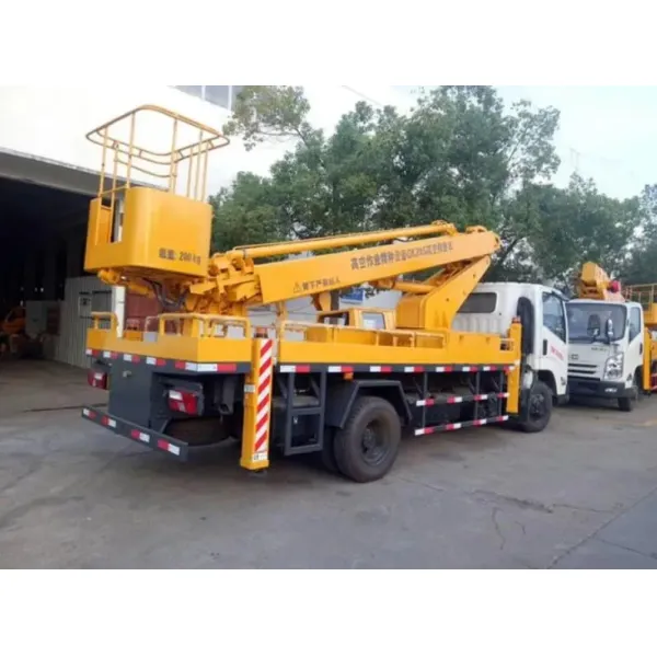 China Jmc 19 21 22 Meters Telescopic Boom Working Truck, Man Lifting Truck