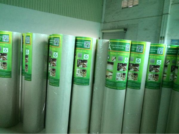 Recycled 0.57mm Thickness 200ft Temporary Concrete Floor Protection