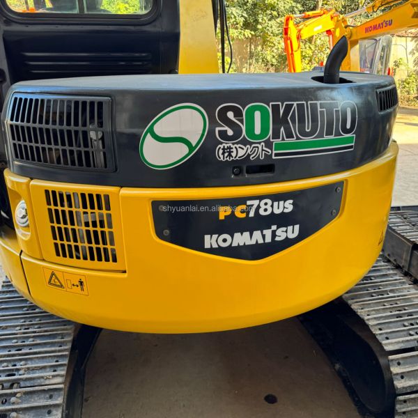 Cylindre hydraulique d'origine de seconde main 8 tonnes Komatsu PC78US excavateur en bon état