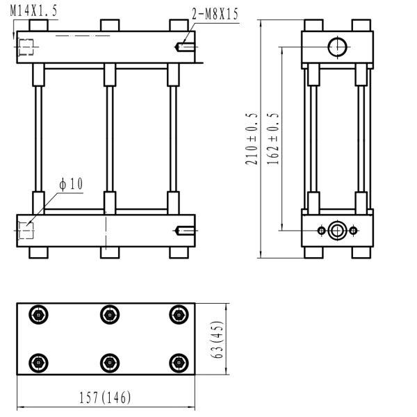 RXS-A High Power Water Cooled Resistor