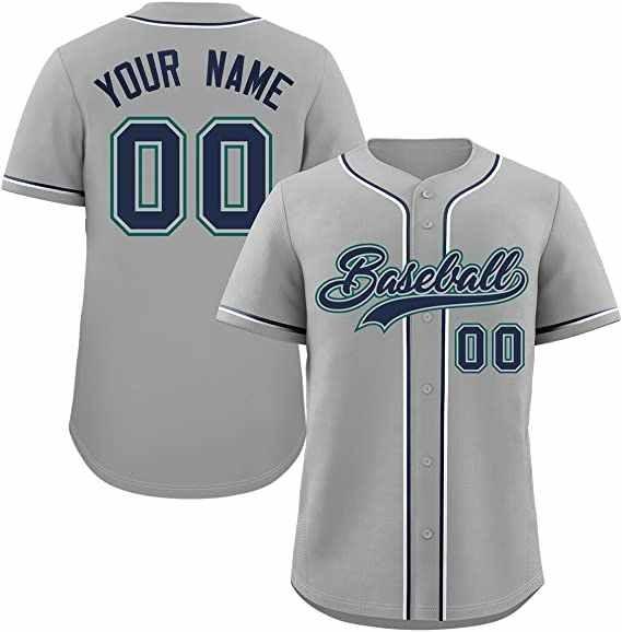 ODM Short Sleeve Baseball Shirts Jerseys Non Fading Washable
