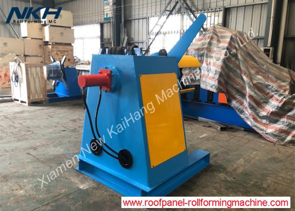 Economic Design Auxiliary Equipment CUZ Purlin Machine De Coiler With Punching