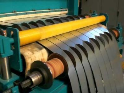 SGS PPGI Circular Cutters Steel Strip Coil Slitting Machine
