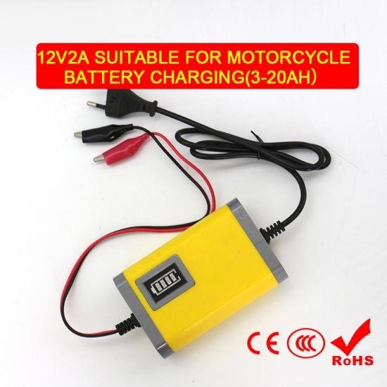12V 10A Charger 13.8V Lead Acid Battery Charger For Electric Motorcycle Scooter Motorcycle