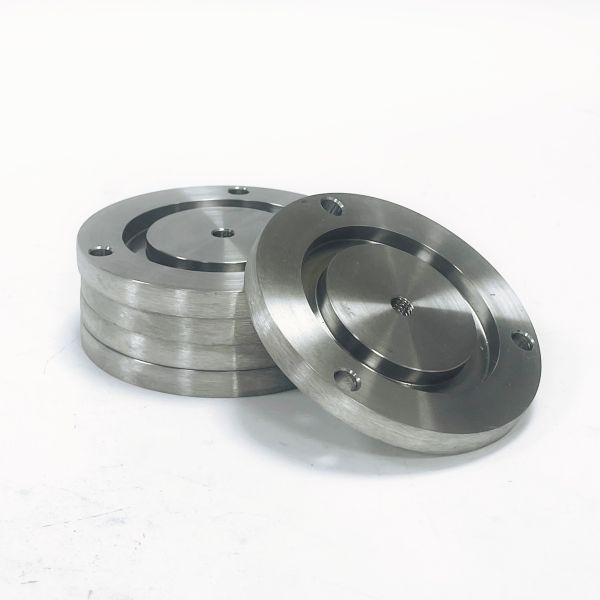 High Precision CNC Turned Stainless Steel Flange End Cover for Leak-Proof Sealing in Gas-Liquid Separators
