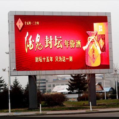 Outdoor Full Color Led Advertising Video Wall High Brightness P6mm Customized