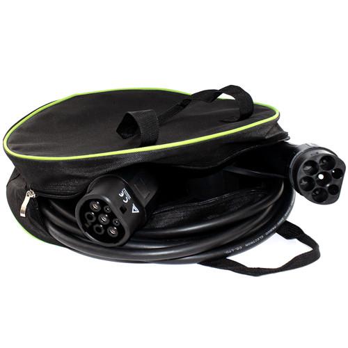 Saco de carregamento preto 38*12CM EVA Carrying Case do cabo do plutônio EV