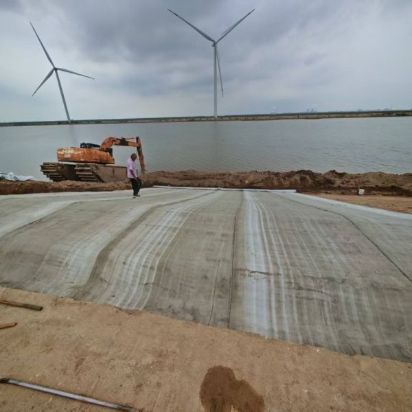 Slope Protection Insulated Cement Blankets Erosion Control 50m Cement Curing Blankets