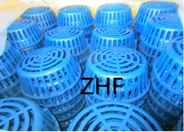Blue Round Cast Iron Roof Drain Dome  Diameter 13 Sand Casting Dust Proof
