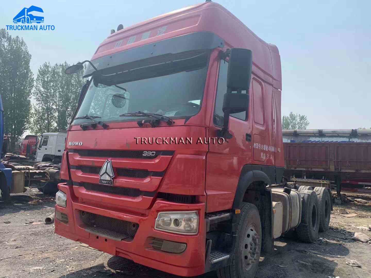 102km/H SINOTRUCK HOWO использовало тележку трактора