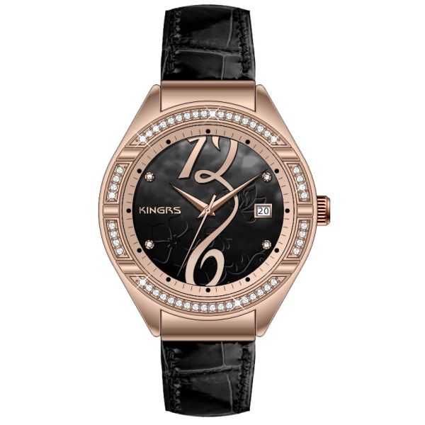 Ladies Elegant High End Quartz Watches , Mechanical Quartz Watch