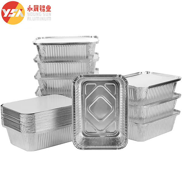 190 мл одноразовые кухонные принадлежности из алюминия