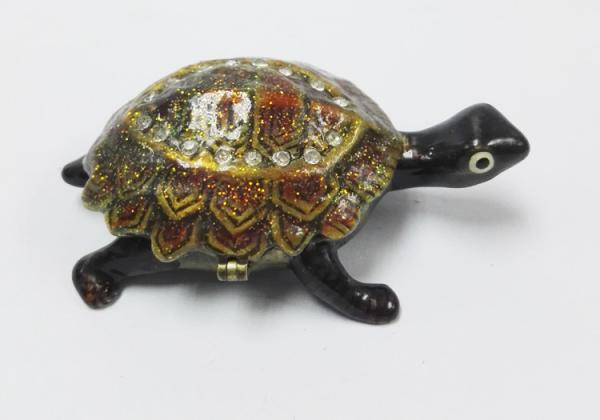 Turtles Trinket Box Home Decorative Box turtle trinket box metal jewelry box for wedding