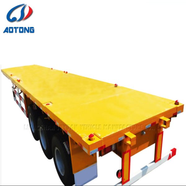 Подвеска Лист-пруга/воздушная подвеска трехосный скелетный прицеп для контейнерной перевозки