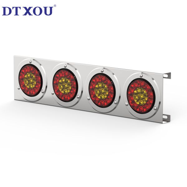 Truck Trailer Box Type Passenger Car Stainless Steel 4-Hole Parking Indicator 8155142170