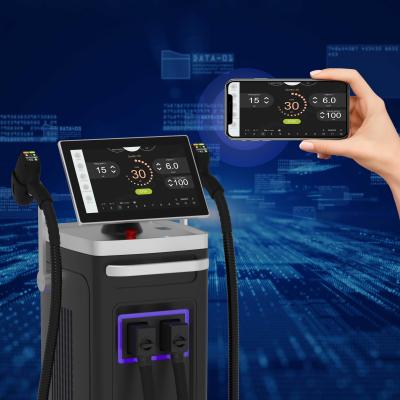 3000W Máquina de alta potência Diodo Laser estacionário 808nm para detecção de umidade da pele