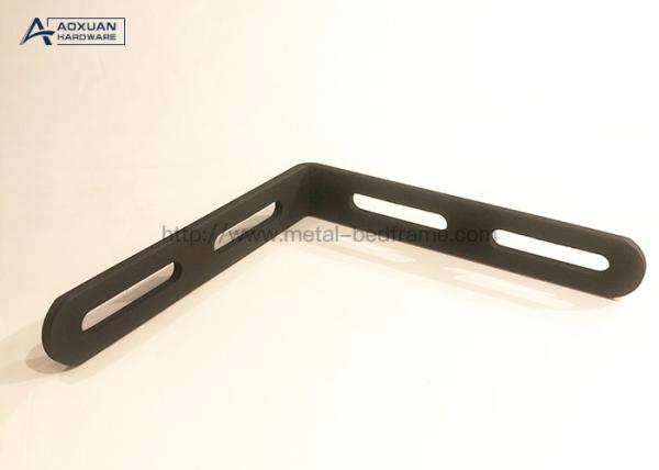 Antirust Matte Black Flat L Shaped Corner Brace