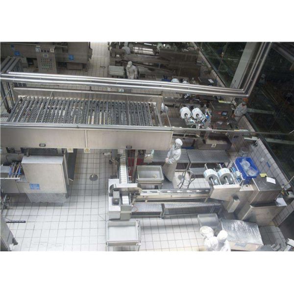 Full Automatic Ice Cream Processing Line 500L 10000L For Condensed Milk / Milk Powder
