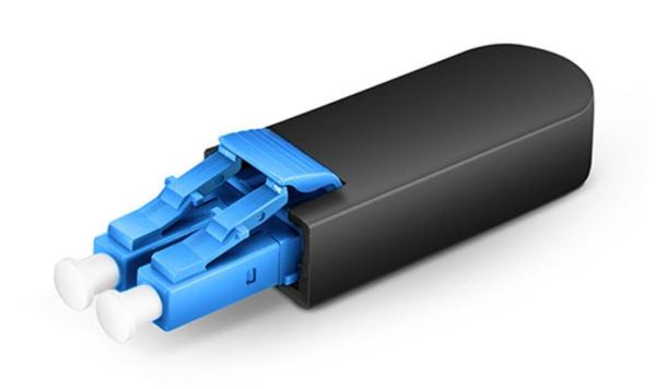LC Duplex PVC Single Mode Fiber Loopback Module Cable For Data Center