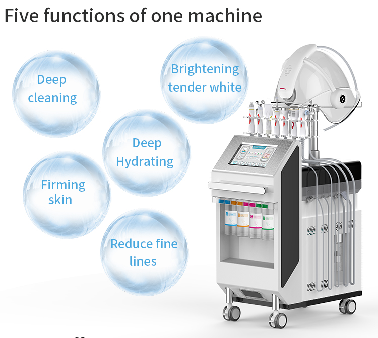 Skin Tightening Wrinkle Removal 100v Multifunction Beauty Machine For Salon Massage