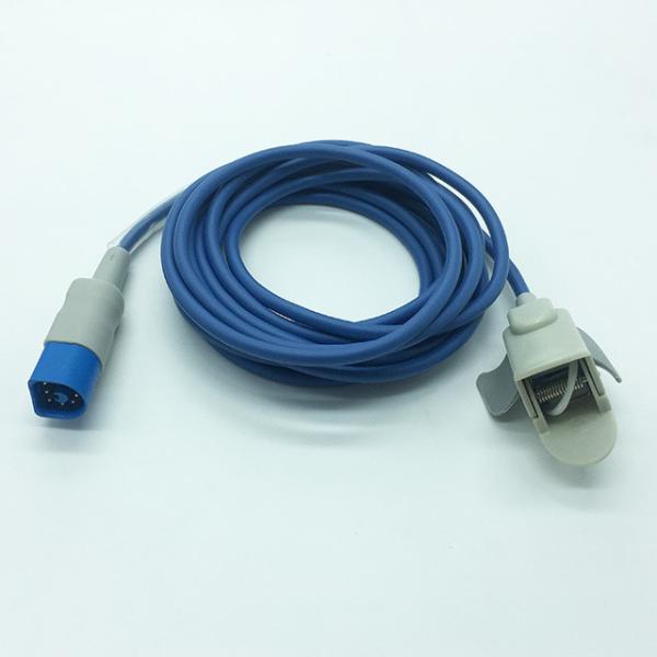 Pediatric Finger Clip Pulse Oximeter Cable Spo2 Sensors 3 Meter For MP20/30/40/50/60