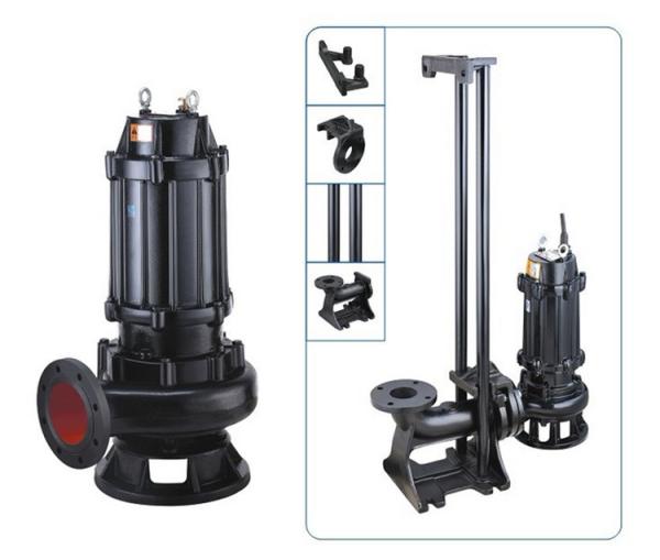Cold Rotor Stator Cast Iron Sewage Pump OEM Accepted Easy Installation