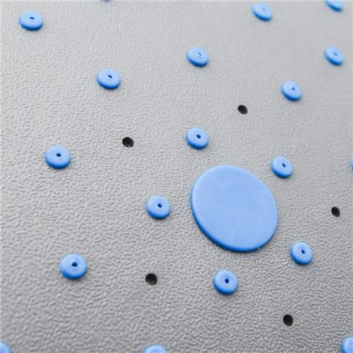 Grey Color Overhead Rainfall Shower Head For Shower Cabin / Steam Shower Room