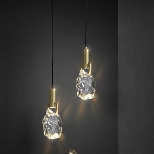 Contemporary Modern Home Fancy Nordic Hanging Crystal Pendant Light Decoration