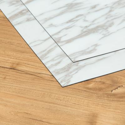 Waterproof Luxury Vinyl Tile Flooring Square Sheets Recycled Materials Dry Backing