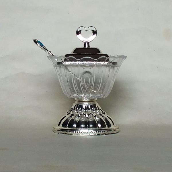 Transparent high foot bowl（19）