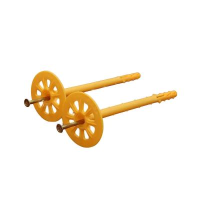 Corrosion Resistant Plastic Insulation Fixings Plastic Anchor With Smooth Head