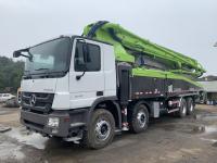 o caminhão Remanufactured Zoomlion de 56m usou quatro o caminhão do cimento de Axle Actros 4141