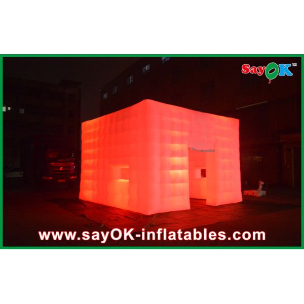 Va la tienda del aire del aire libre encendió la tienda inflable del aire de la tienda de la boda del aire inflable de la decoración