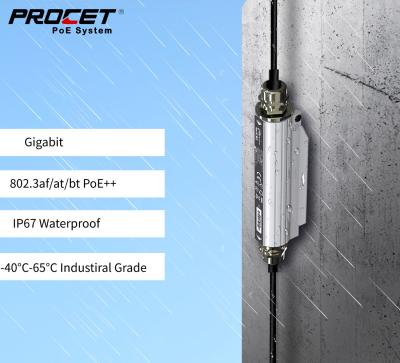 CE Ethernet Poe Surge Protector Network Lightning Arrestor 10kv Protection