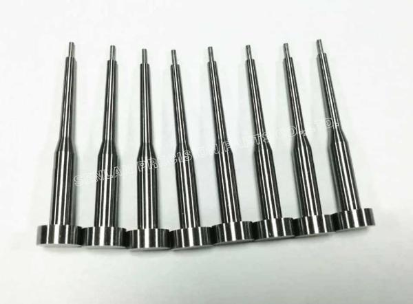 A modelagem por injeção de moedura do OD da tolerância padrão introduz o núcleo de aço Pin For Cosmetic Parts do perfurador