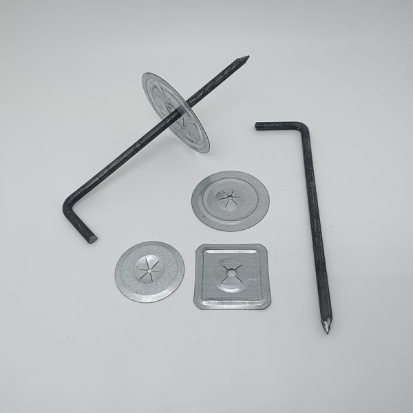 Low Carbon Steel Insulation Hook L Shaped Anchor Stainless Steel Power Plant