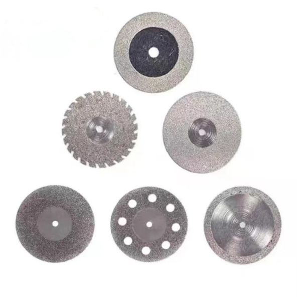 Ультратонкий сцинтерованный бриллиантовый режущий диск двусторонний зубной бриллиантовый диск