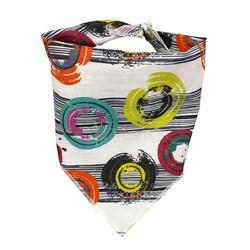 Bandana imprimé de chien de double couche
