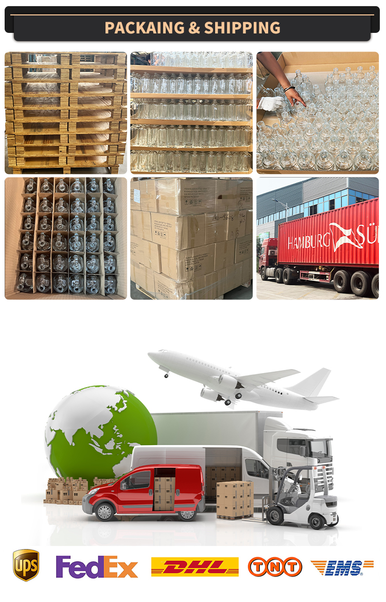 Стеклянный воротник 500 мл 50 мл Женщина Форма тела Виски Спиртные напитки Бутылка рома с защитной крышкой