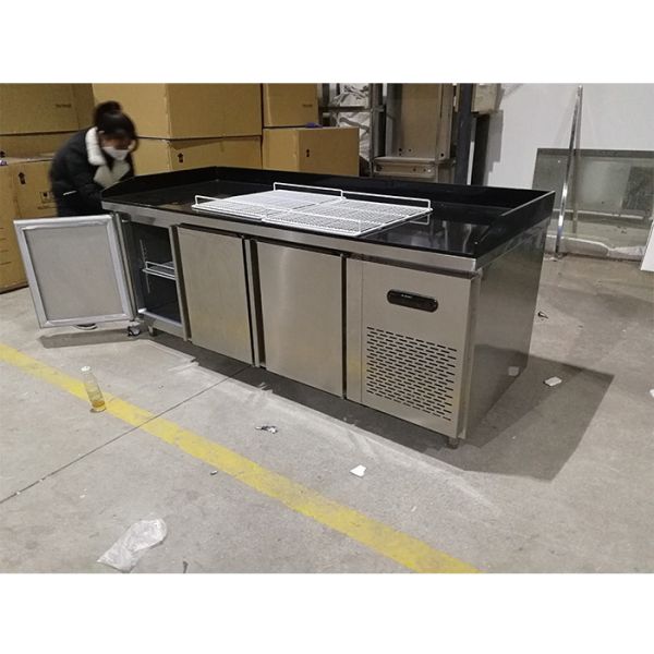 7ft 3 Door Undercounter Commercial Fridge Freezer