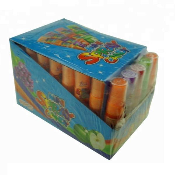 Halal Mini  Liquid Spray Candy Sour Sweet Assorted Fruity Flavor 10ml