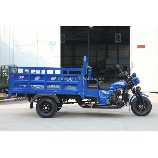 151cc BeiYi DaYang Triciclo con motor de gasolina de 4 tiempos para transporte motorizado
