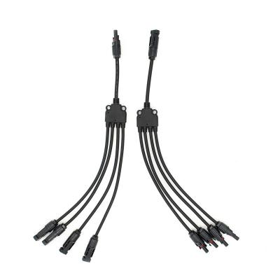 MC4 Solar Photovoltaic Panel Adaptor Cable Connector Y Type Five Way Plug Parallel