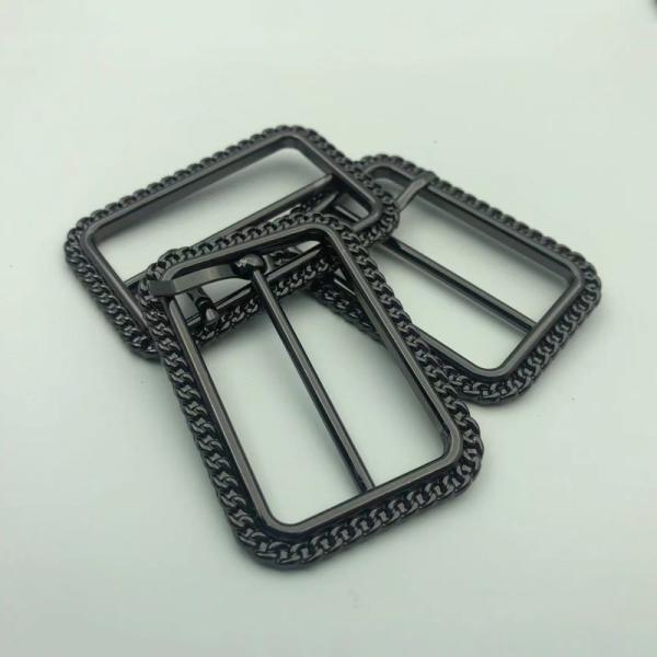 Adjustable 3# Iron Metal Slide Buckle Nickel Free For Variety Bags