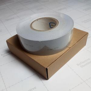 Silver Solas Reflective Tape 50mm*45.72m For Life Ring Buoy , Reflective Tape