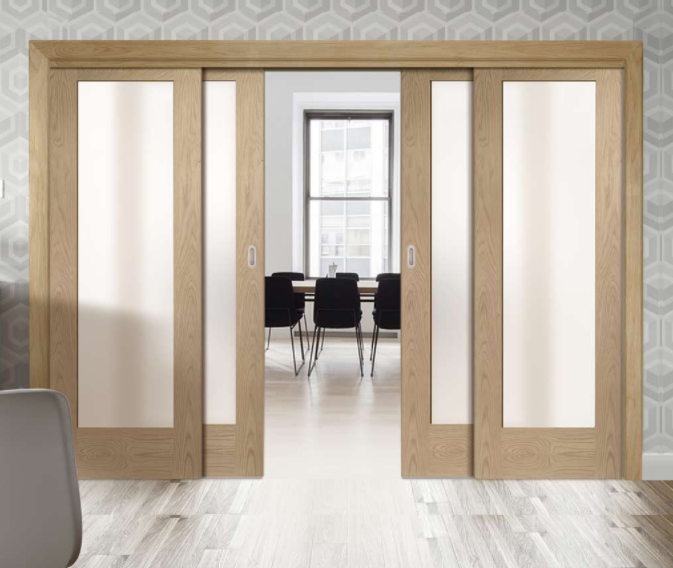 Room Soundproof 6063 Aluminium Sliding Glass Doors