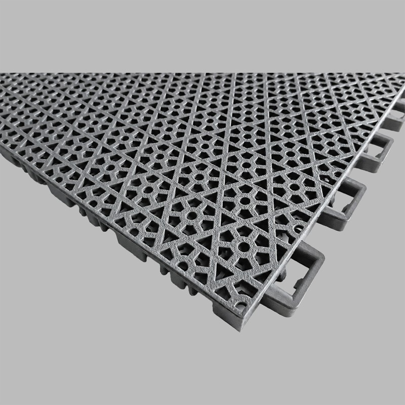 CZ-FC1 Honeycomb Sport Tiles | Non-Slip Interlocking Court Flooring